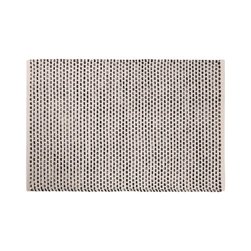 Covor Jaisalmer, 60 x 150 cm, negru-alb