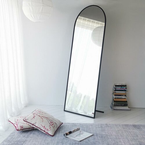 Zrkadlo Portal Matte Black