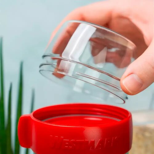 Cutie pentru gustări din două piese Westmark, 700ml , antracit