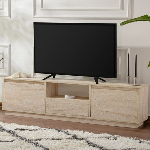 TV-Lowboard Vanguard Travertine