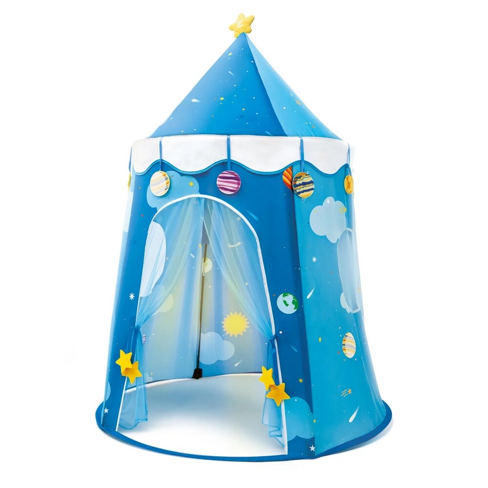 Hape Dětský stan s LED osvětlením - Hvězdná noc