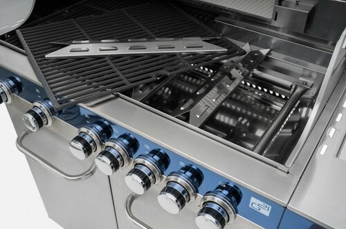 Grătar cu gaz G21 Florida BBQ Premium line, 7arzătoare + reductor gratuit