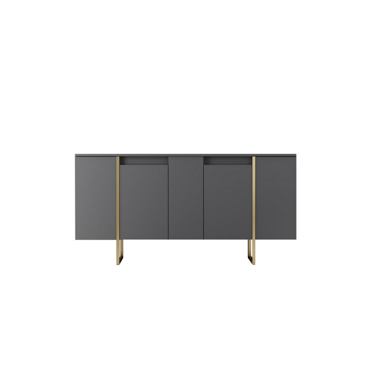 Skrinka Luxe Anthracite and Gold