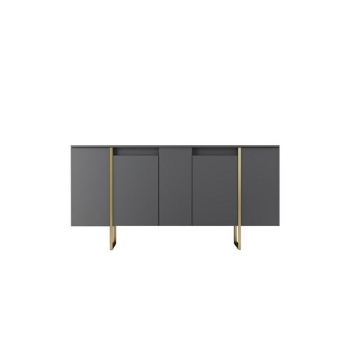Schrank Luxe Anthracite and Gold
