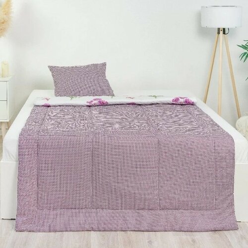 Stanex CLASSIC zestaw letni Wiosna fioletowy, 140x 200 cm, 40 x 60 cm