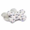 Pernă Sensillo din Minky Butterfly, gri