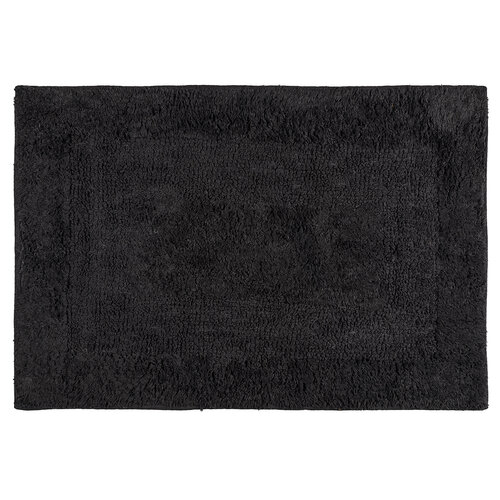 Kúpeľňová predložka Mars čierna, 50 x 70 cm