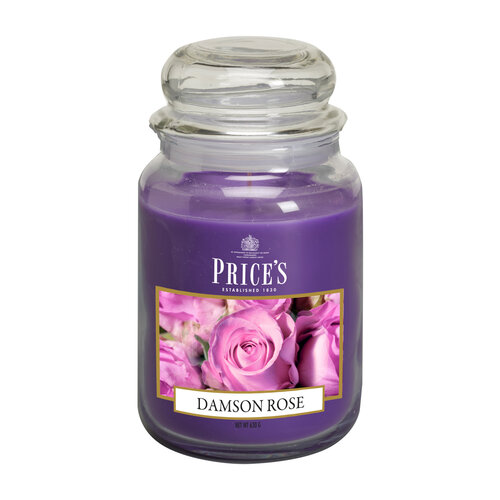 Price's Vonná svíčka ve skle Large Jar Damson Rose