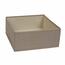 Kompaktor-Organisator Sandy L 28 x 28 x 12 cmbeige,