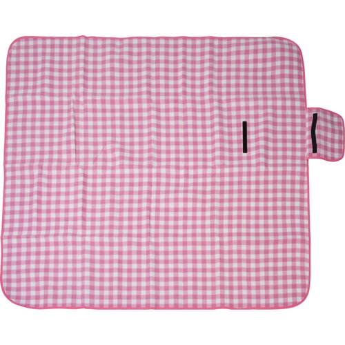 Pikniková deka Kostka 130 x 150 cm, růžová