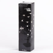 Svietiaci stromček s kvetmi, 25 LED