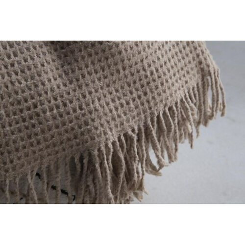 TV odeja Brighton Waffle beige , 130 x 170 cm