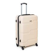 Set de 3 valize de călătorie Pretty UP ABS25, fildeș