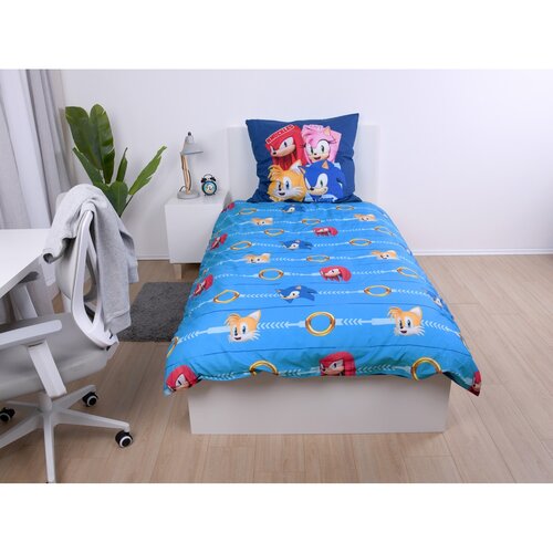 Herding Бавовняна постільна білизна Sonic, 135 x 200 см, 80 x 80 см