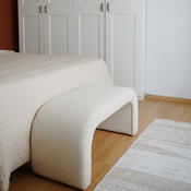 Lavica Nu Bench White