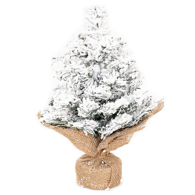 Pom înzăpezit în iută Tiga, 30 cm