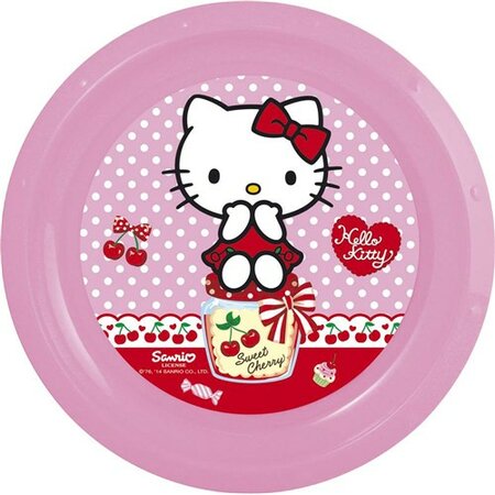 Banquet Hello Kitty talerz plastikowy 22 cm