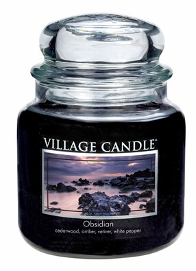 Village Candle Vonná svíčka Tajemný Obsidián - Obsidian, 397 g