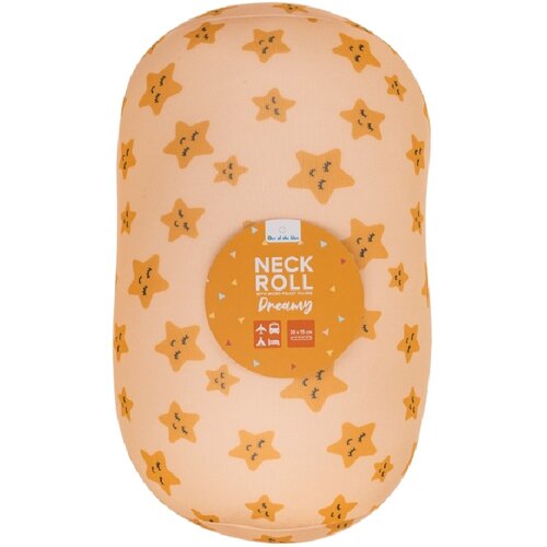 Csillagok relaxációs henger nyakpárna , 30 x 15 cm termék 2. képe