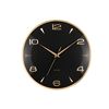 Karlsson 6017BK ceas de perete design negru,diametru 40 cm