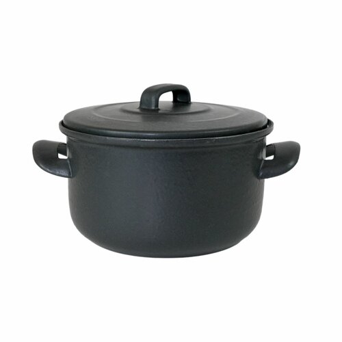 Oală emailată cu capac Sfinx BSE, 18 cm, 2,2 l