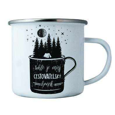 Bohemia Gifts Бляшана чашка - Для мандрівників, 350 мл