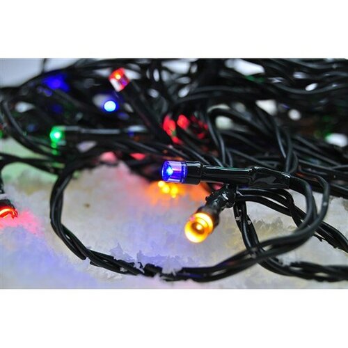 Solight Vánoční řetěz 60 LED barevný, 10 m