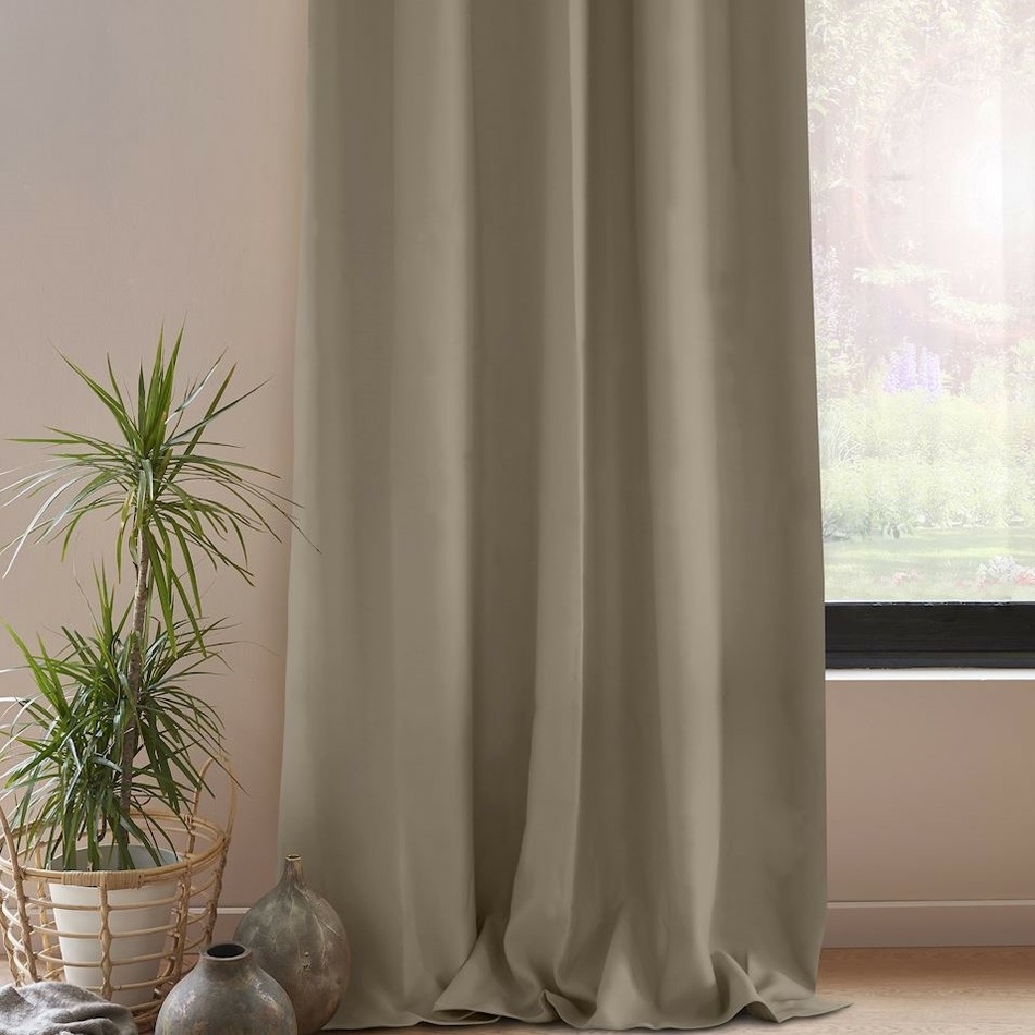 Draperie AmeliaHome Blackout EYELETS bej, 140 x 245 cm