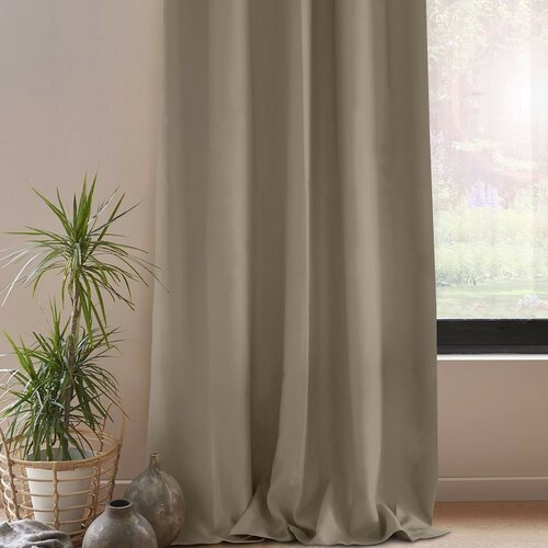 Draperie Restilo Blackout EYELETS bej, 140 x 245 cm