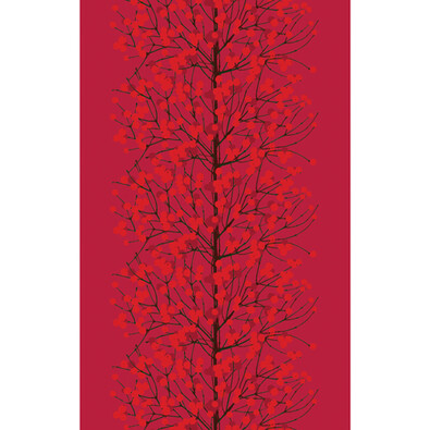 Obrus Lumimarja 60 x 250 cm, czerwony