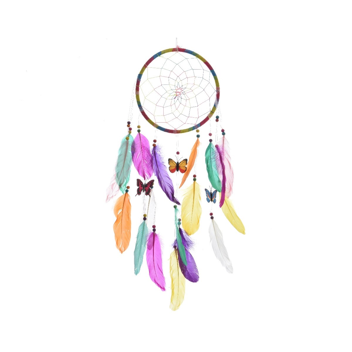 Lapač snov Colorful, 63 cm