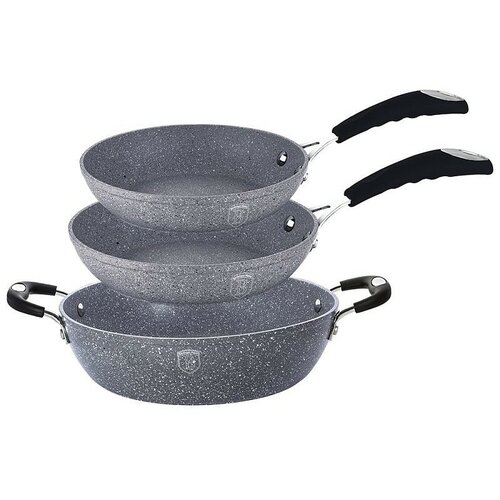 Berlinger Haus Sada panvíc a pekáča Gray Stone Touch Line