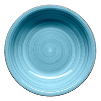 Mäser Keramischer tiefer Teller Bel Tempo 21,5 cm Blau