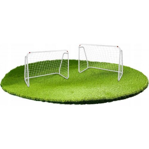 Aldotrade Fußballtor 124 x 96 x 61 cm, 2er-Set