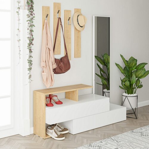 Set de hol Ramda White and Oak