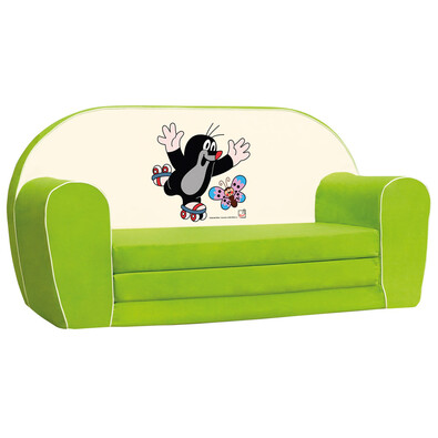 Bino Mini canapea Cârtița, verde