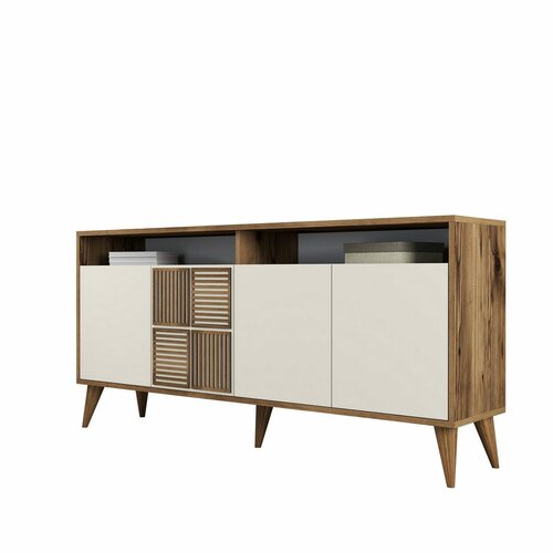 Szafka Milan Walnut and Cream