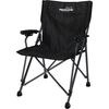 Scaun de camping pliabil 89 x 61 x 58 cm, negru