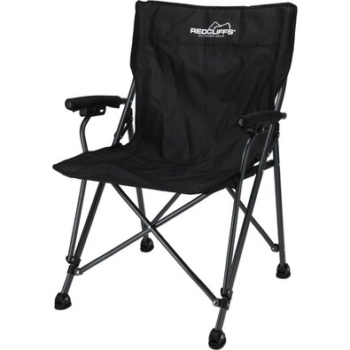 Klappbarer Campingstuhl 89 x 61 x 58 cm, schwarz