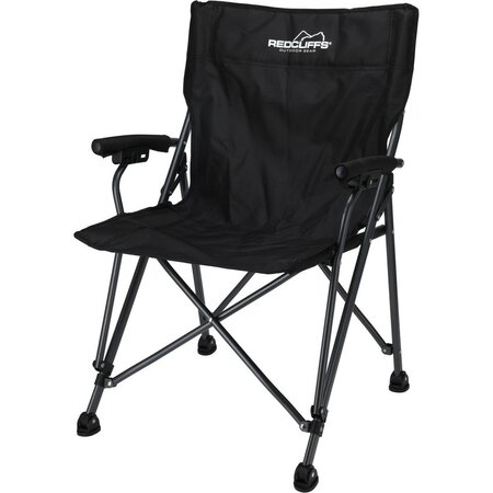 Klappbarer Campingstuhl 89 x 61 x 58 cm, schwarz | 4Home - Spezialist fr  Ihr Zuhause