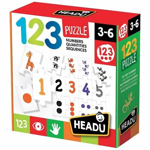 Headu Puzzle 1-2-3 Prvé počítanie 27 dielikov