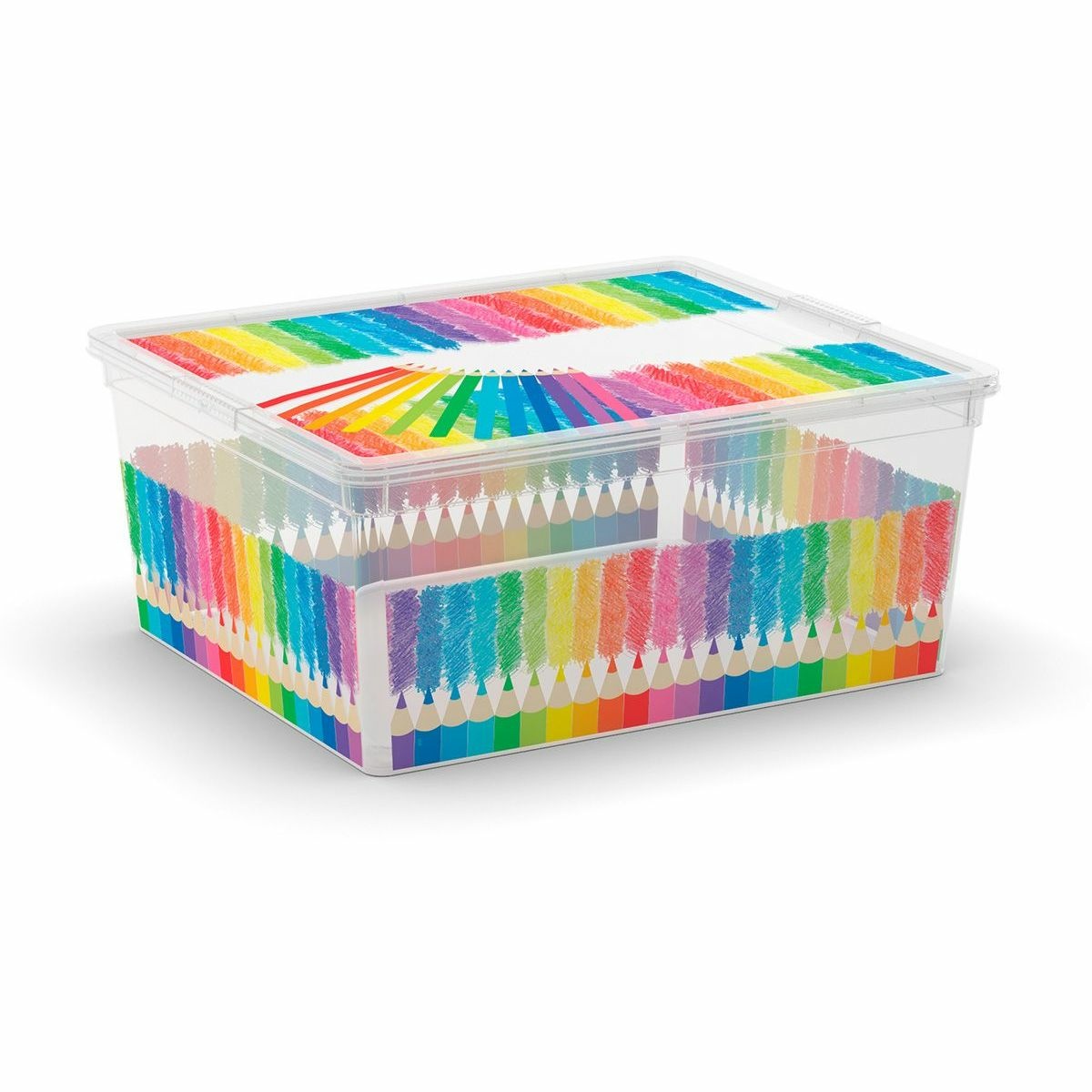 KIS Plastový úložný box C-Box Colours Arty M, 18 L 