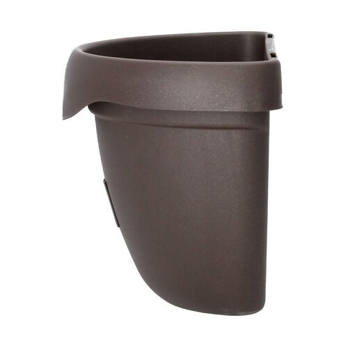 Plastia Samozavlažovací květináč na zeď Siestahnědá 29 cm