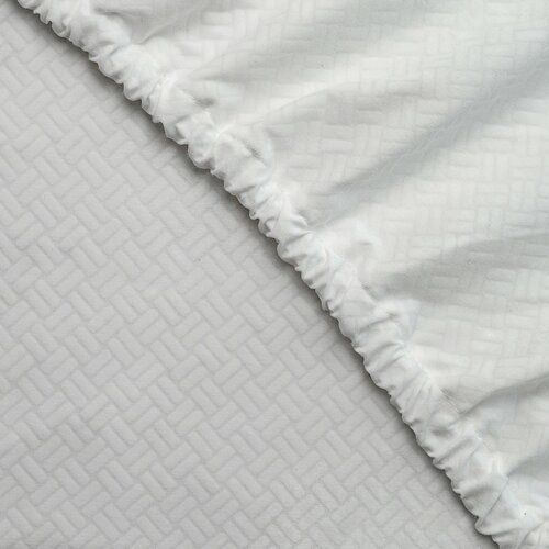 Kvalitex Cearșaf din bumbac cu elastic COOL EFECT, 180 x 200 cm