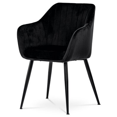Scaun de masă PIKA BK4, negru