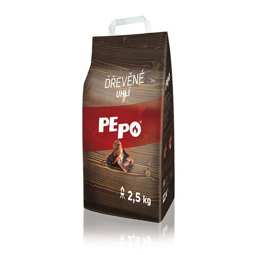 PE-PO Dřevěné uhlí, 2,5 kg