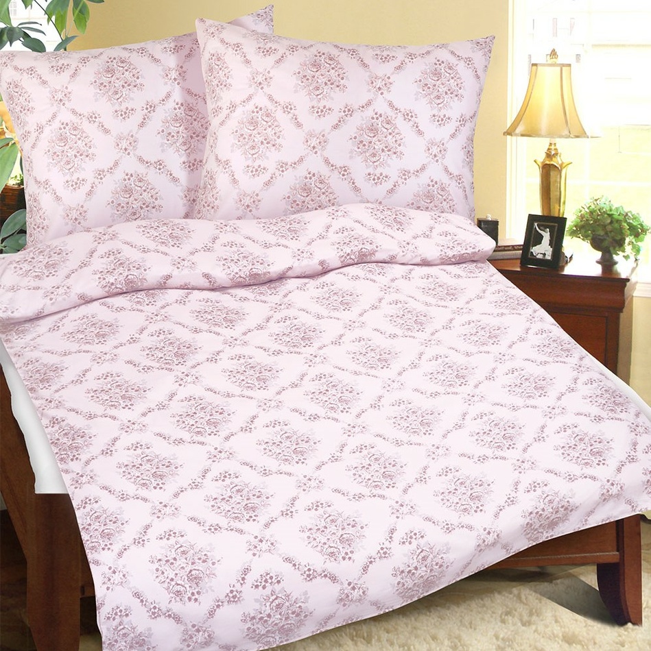 Bellatex Lenjerie de pat din bumbac Vis roz, 140 x 200 cm, 70 x 90 cm imagine