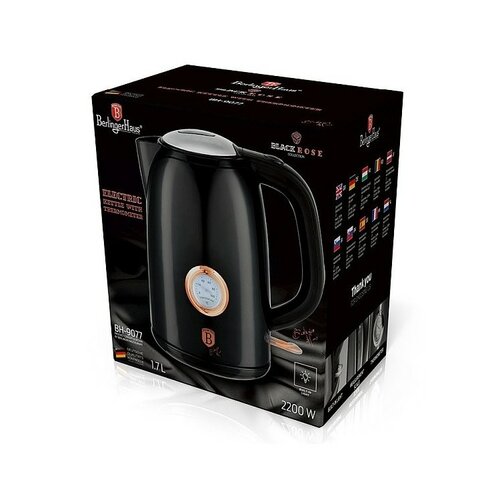 Berlinger Haus gyorsforraló termosztáttalBlack Rose Collection, 1,7 l termék 2. képe