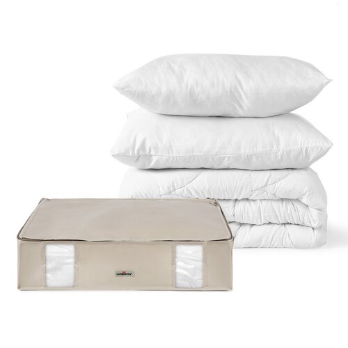 Compactor Вакуумна коробка для зберігання з  чохлом L Life, 65 x 50 x 15,5 см