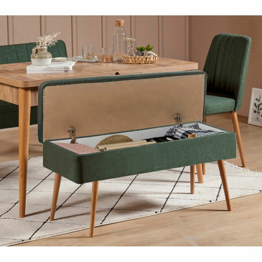 Jedálenský set Vina Atlantic Pine and Green, 4 ks